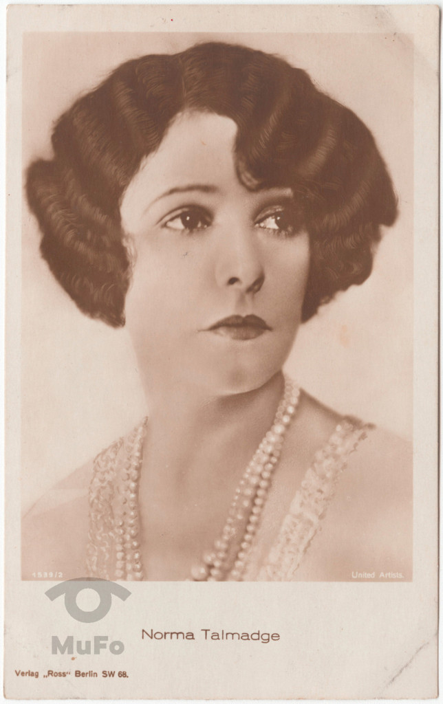 aktorka Norma Talmadge, portret