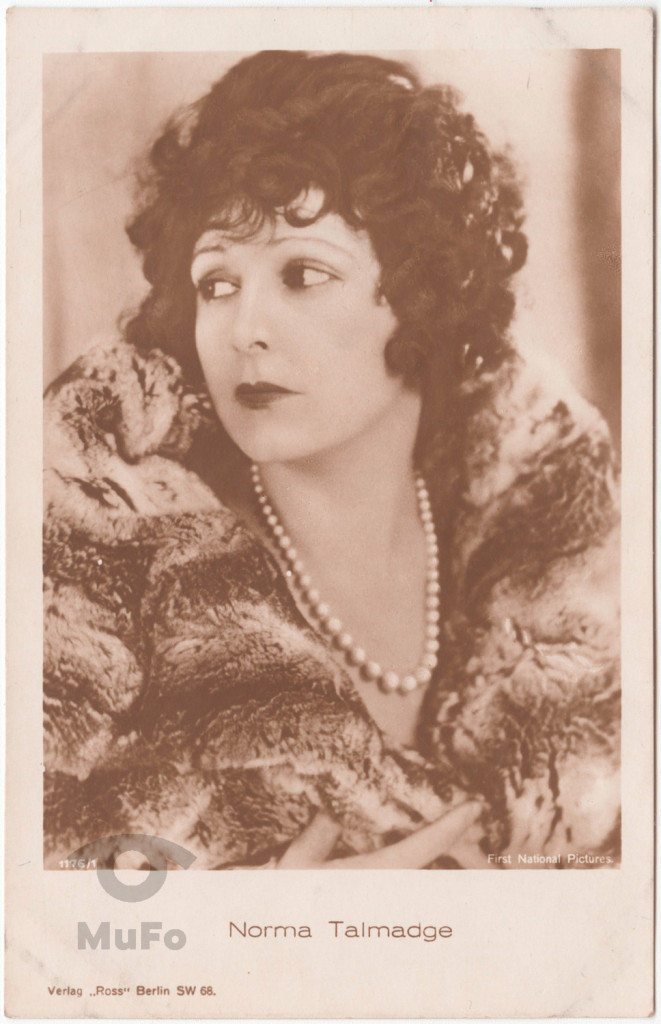aktorka Norma Talmadge, portret