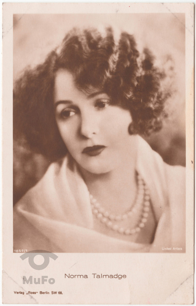 aktorka Norma Talmadge, portret