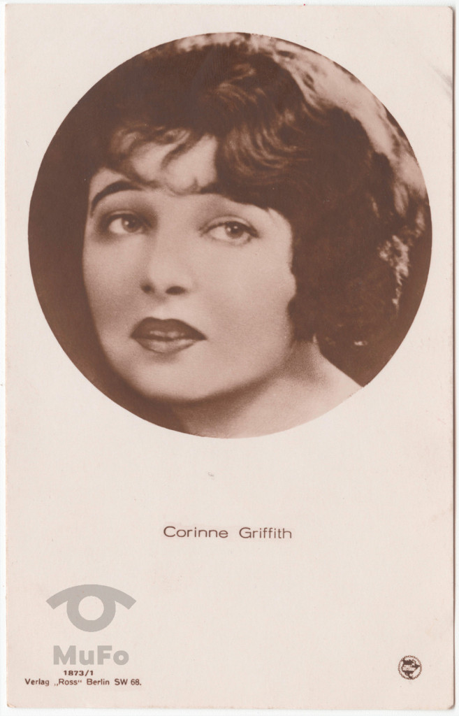 aktorka Corinne Griffith, portret