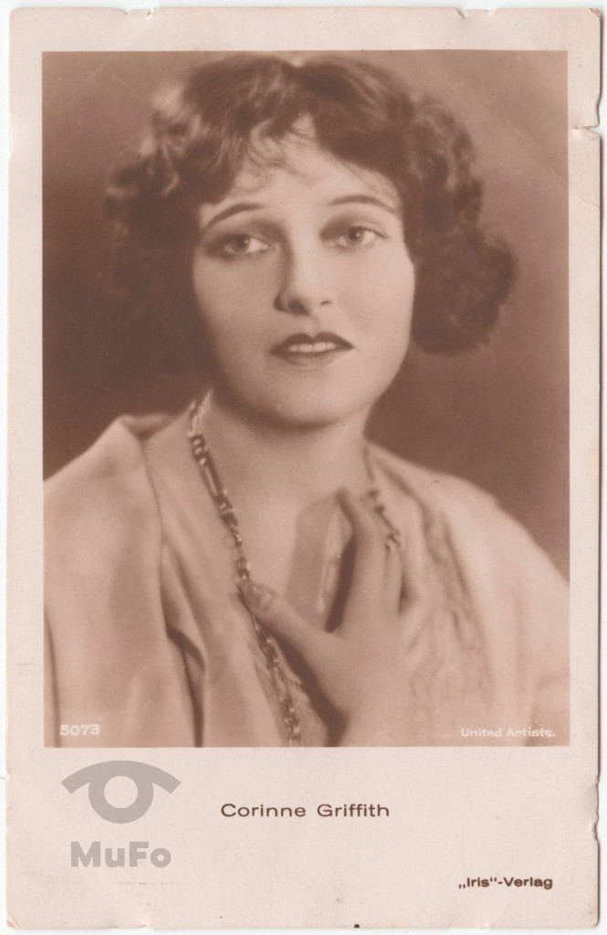 aktorka Corinne Griffith, portret