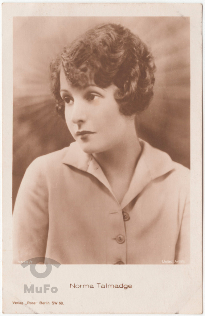 aktorka Norma Talmadge, portret