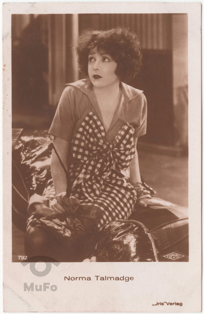 aktorka Norma Talmadge, portret
