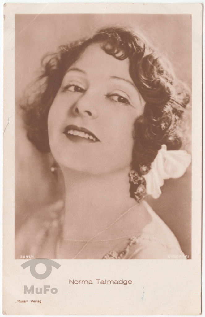 aktorka Norma Talmadge, portret