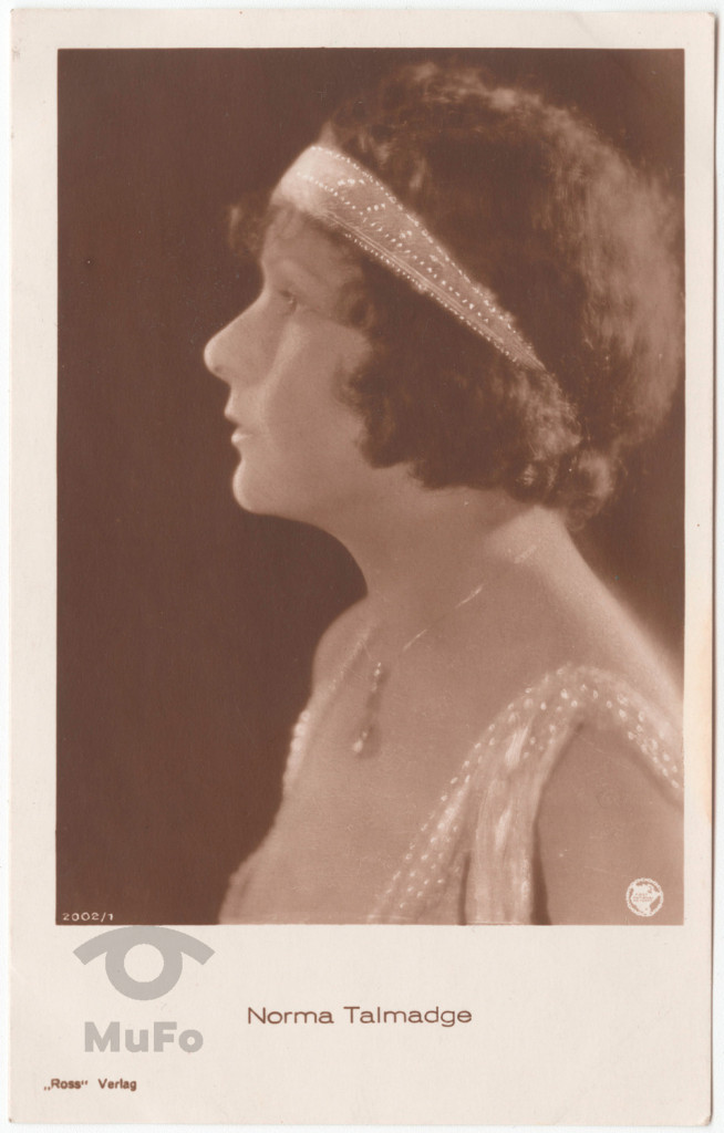 aktorka Norma Talmadge, portret