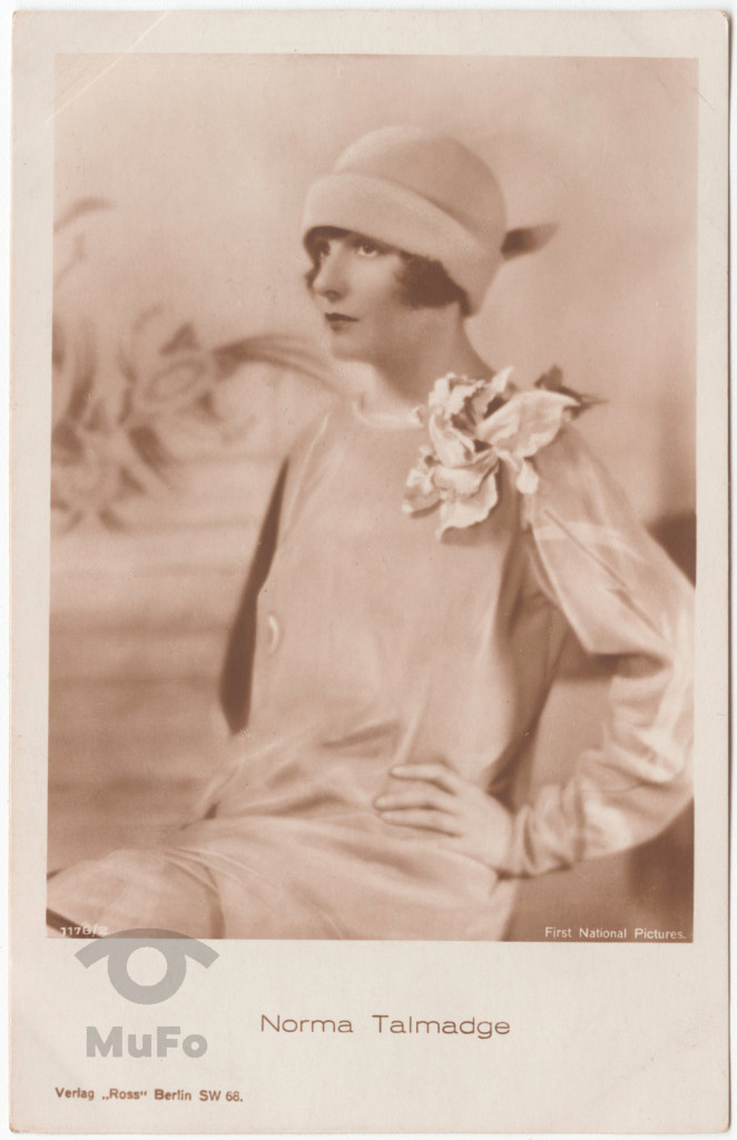 aktorka Norma Talmadge, portret