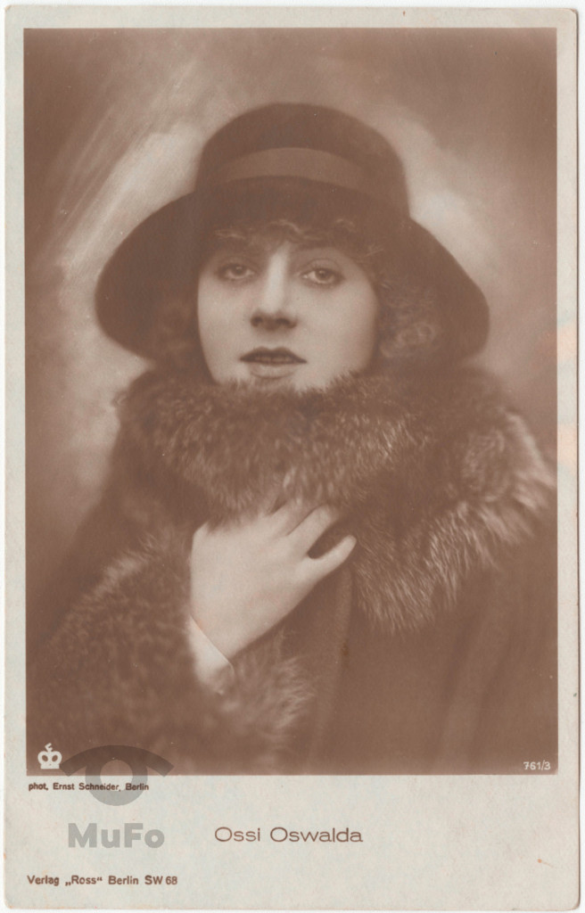 Ossi Oswalda, aktorka, portret