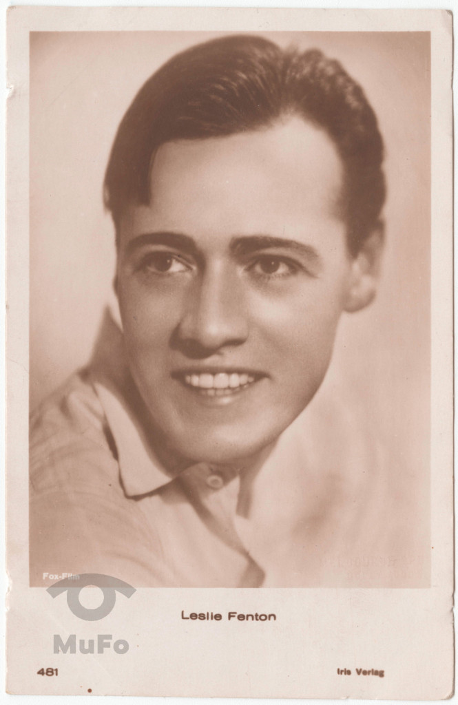 aktor Leslie Fenton, portret