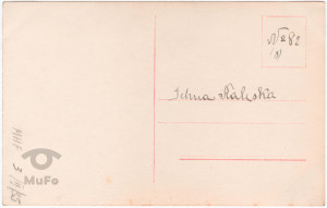 aktor Paul Richter prawy profil popiersie portret