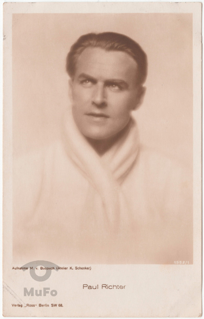 aktor Paul Richter, portret