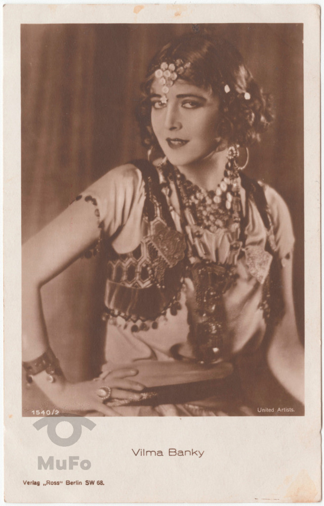 aktorka Vilma Banky, portret