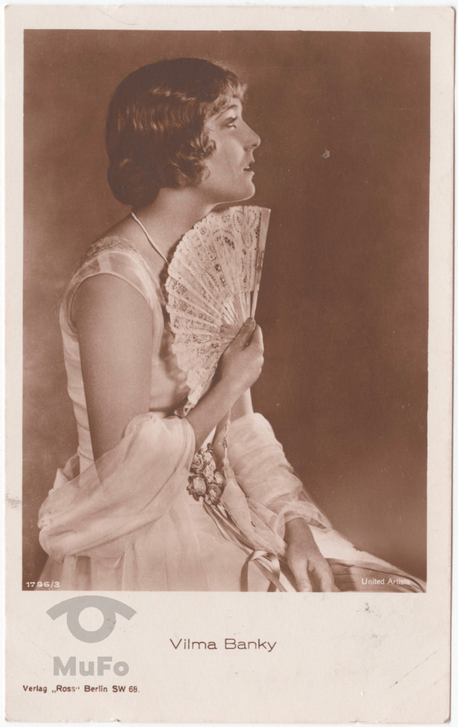 aktorka Vilma Banky, portret