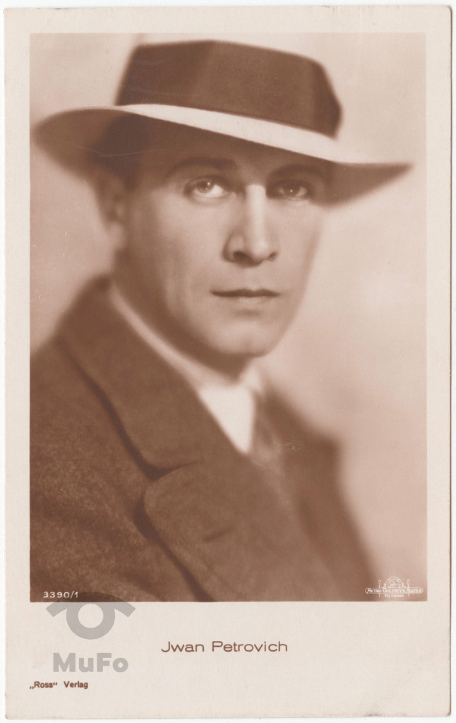 aktor Iwan Petrovich, portret