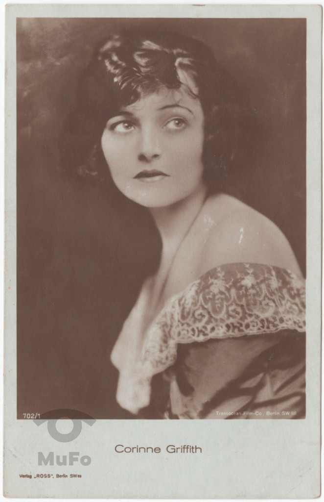 Corinne Griffith aktorka, portret