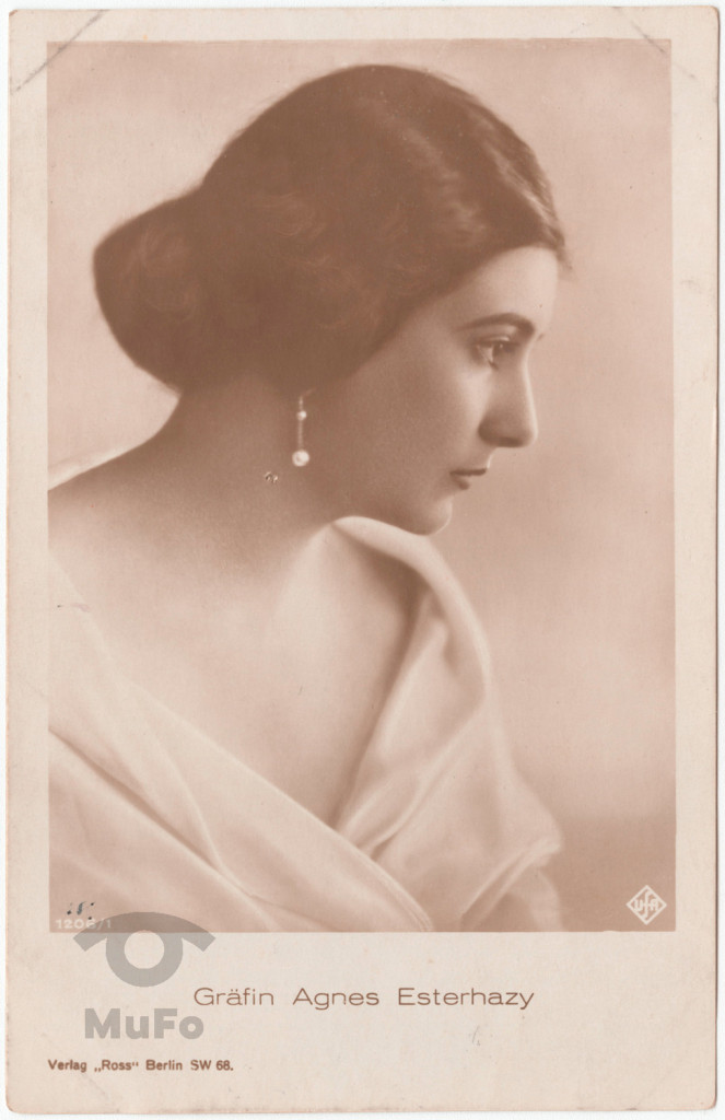 aktorka Agnes Esterhazy, portret