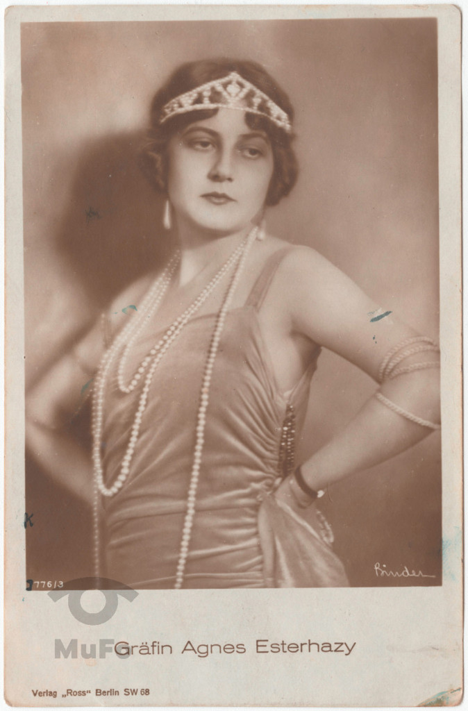 aktorka Agnes Esterhazy portret