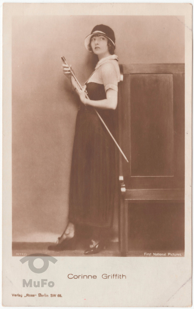 Corinne Griffith aktorka, portret