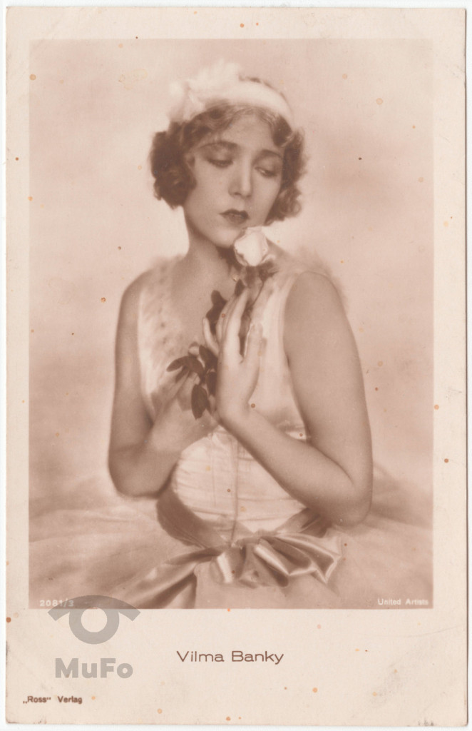 aktorka  Vilma Banky, portret