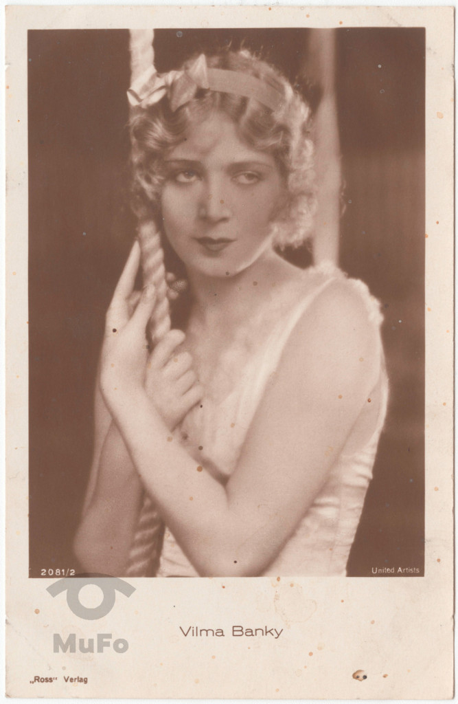 aktorka Vilma Banky, portret