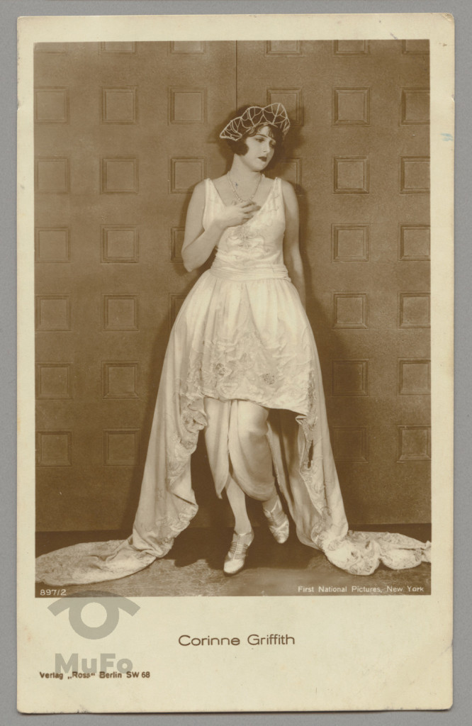 Corinne Griffith aktorka, portret
