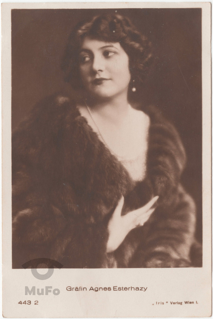 aktorka Agnes Esterhazy, portret
