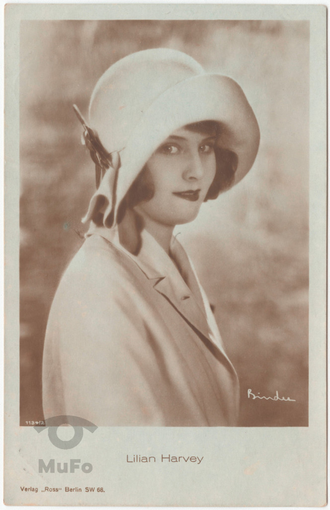 aktorka Lilian Harvey, portret