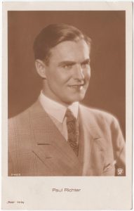 Paul Richter, portret