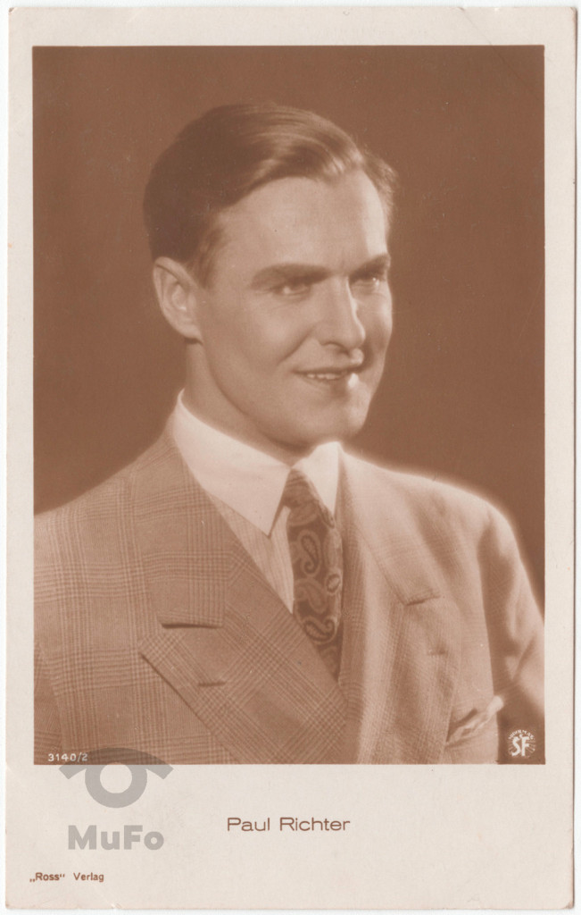 aktor Paul Richter, portret