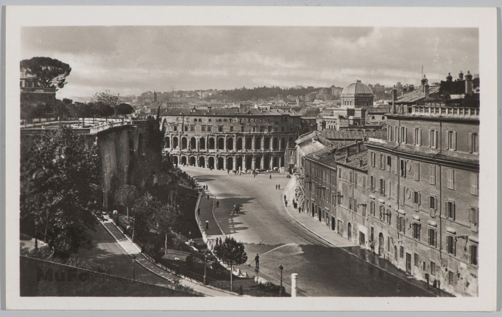 Rzym, Via del Mare i Teatr Marcellusa