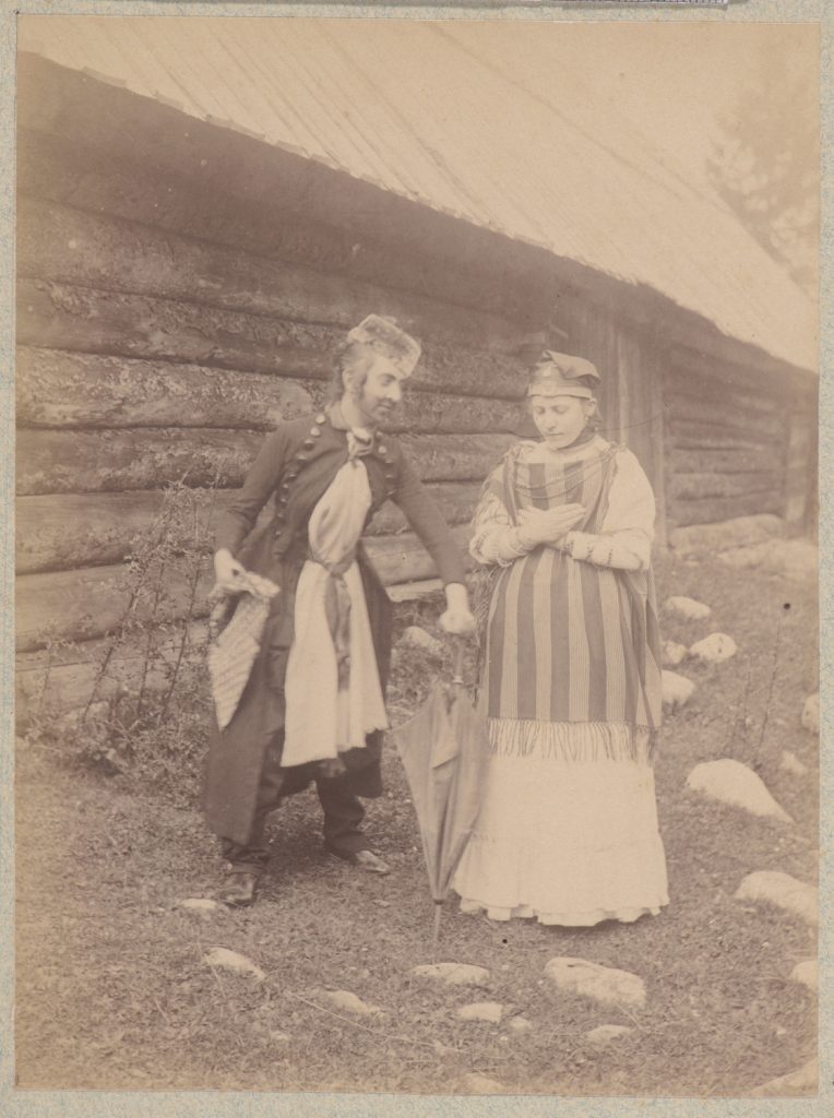 M. Trzaskowska i Gabriela Chłapowska, portret