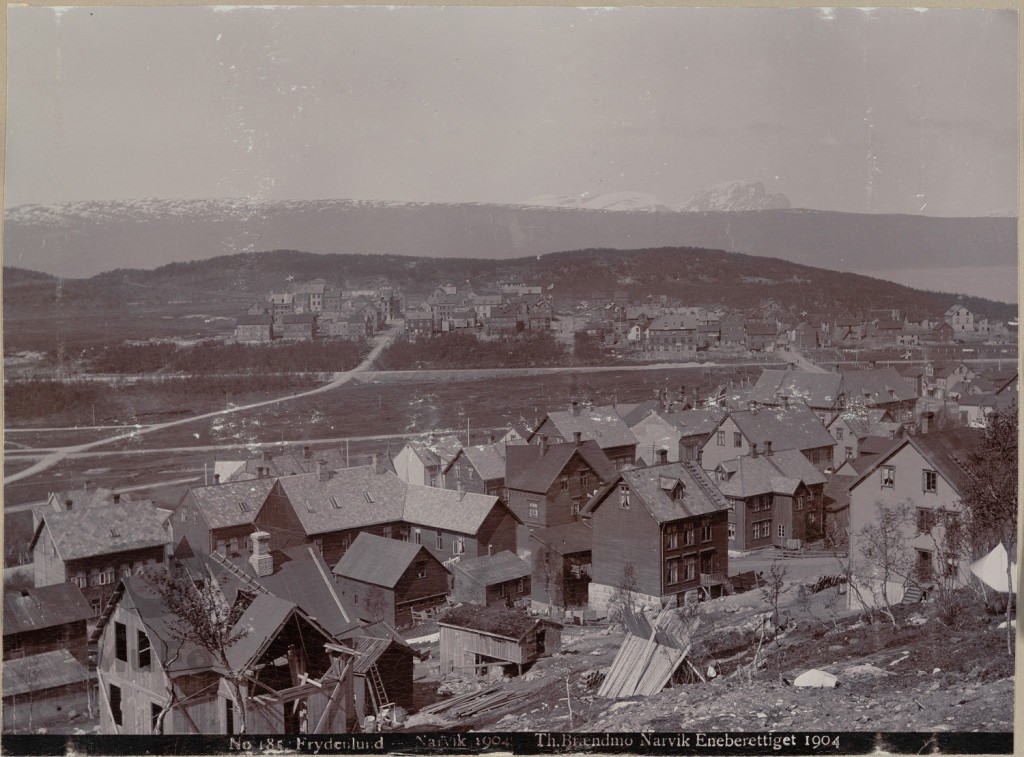 Narwik, panorama miasta