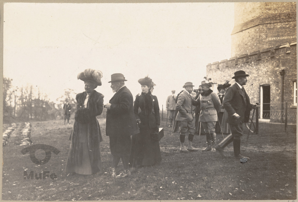Cesarzowa Niemiec Augusta Wiktoria, król Anglii Edward VII, królowa Aleksandra