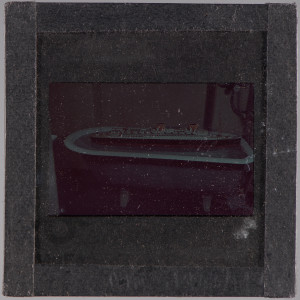 Model okrętu w wannie