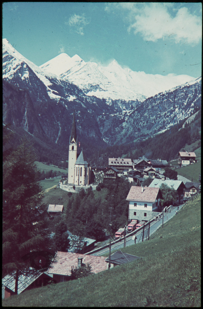 Kościół Świętej Krwi (Heiligenblut) i szczyt Grossglockner