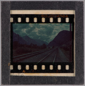 Linia kolejowa wśród gór