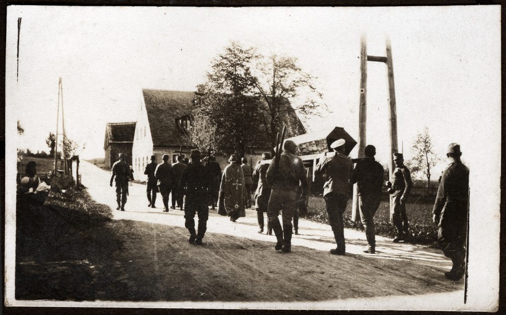 jeńcy rosyjscy, kondukt pogrzebowy