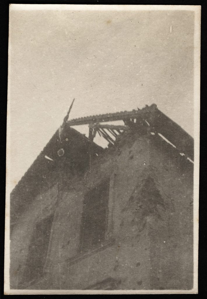 Brusno, budynek, ruina