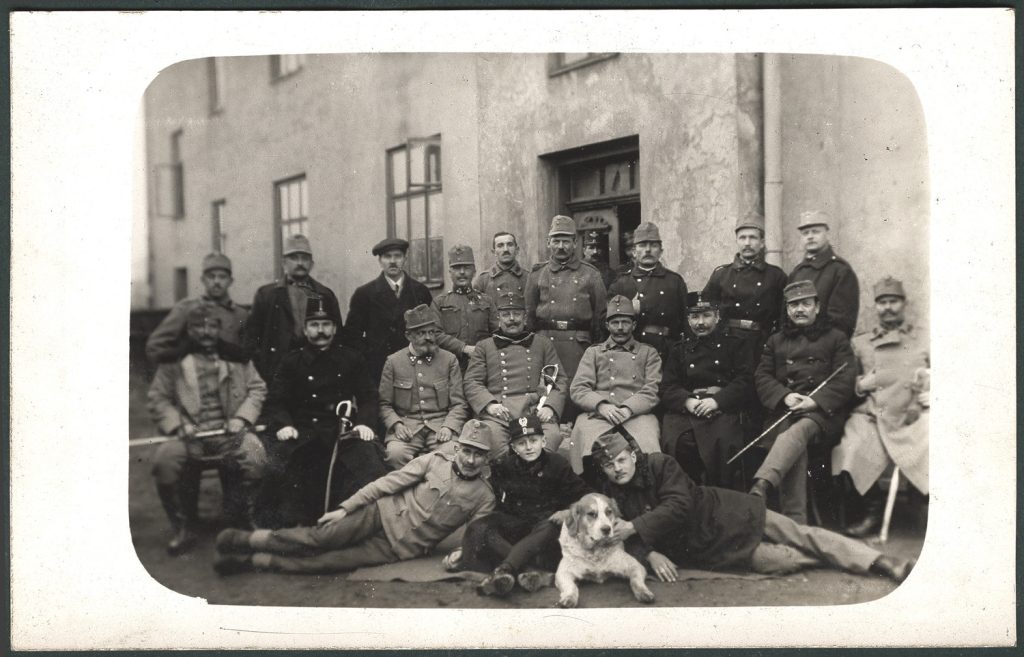 Oświęcim, oficerowie portet grupowy.