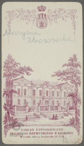 Maria Zborowska, portret