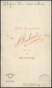 Olga Starzewska, portret