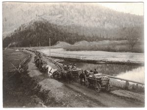 transport rannych pod Königsfelden