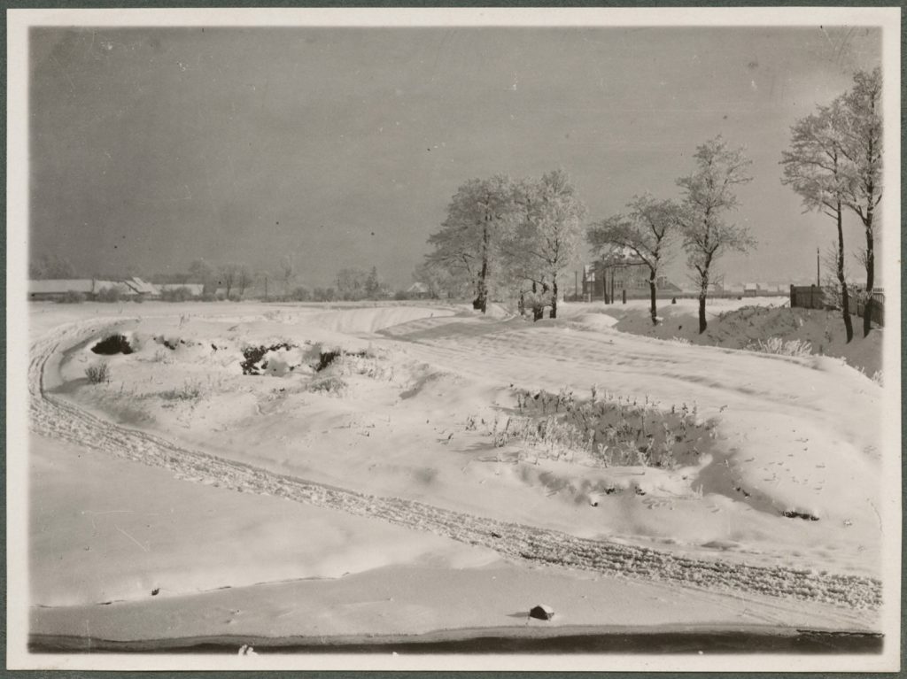 Rudawa, pejzaż zimowy