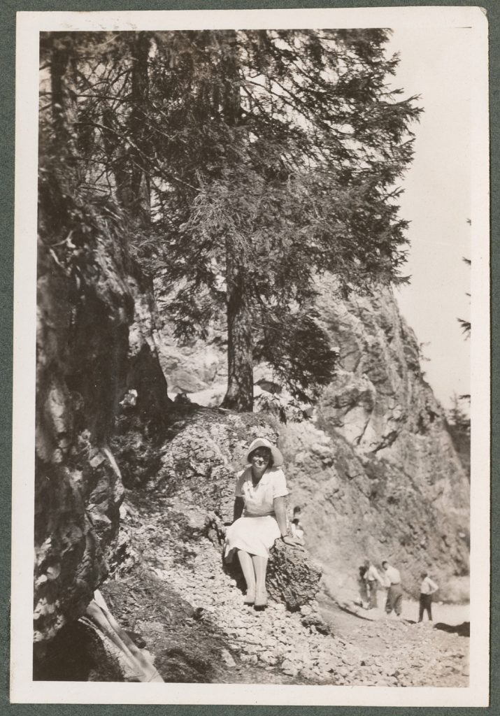 Zofia Kosińska-Mussilowa, portret w plenerze