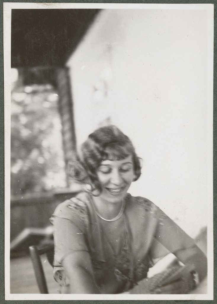 Hanna Kremer, portret w plenerze