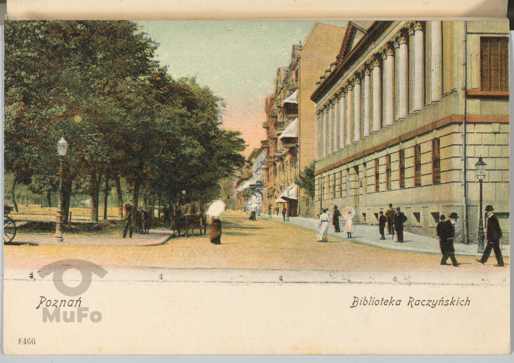 Poznań, Biblioteka Raczyńskich, widok.