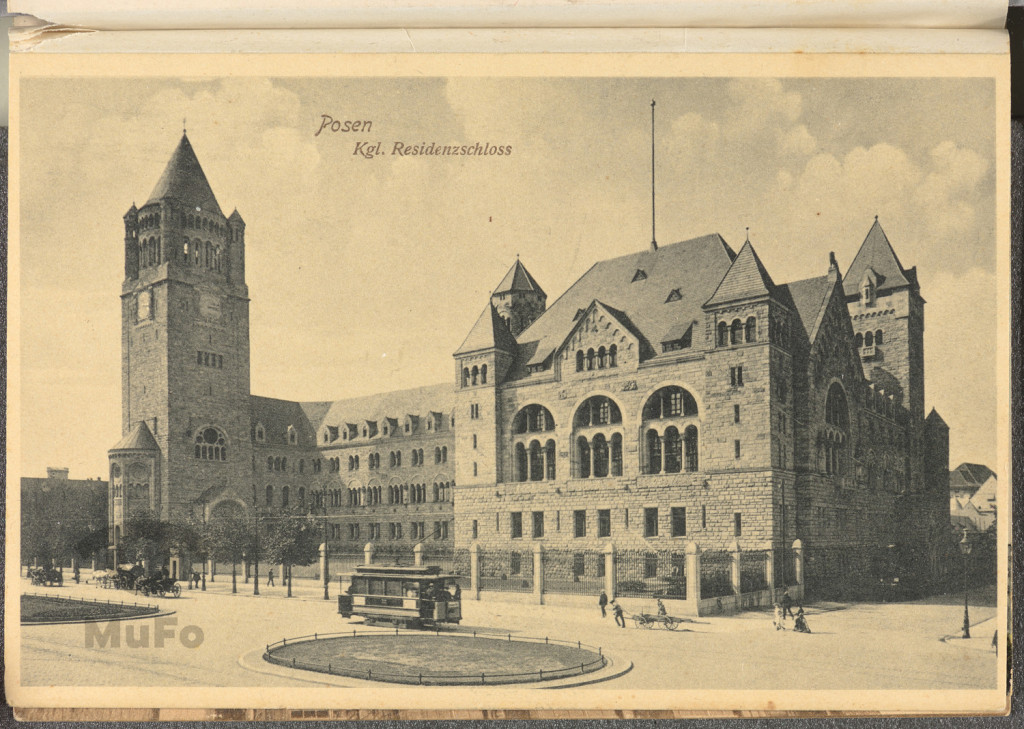 Poznań, Zamek Cesarski, widok.