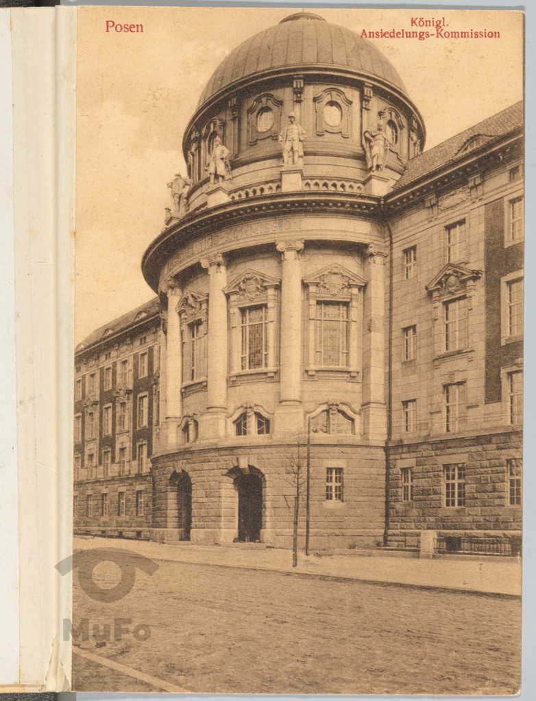 Poznań, Urząd Osadniczy - budynek, widok.