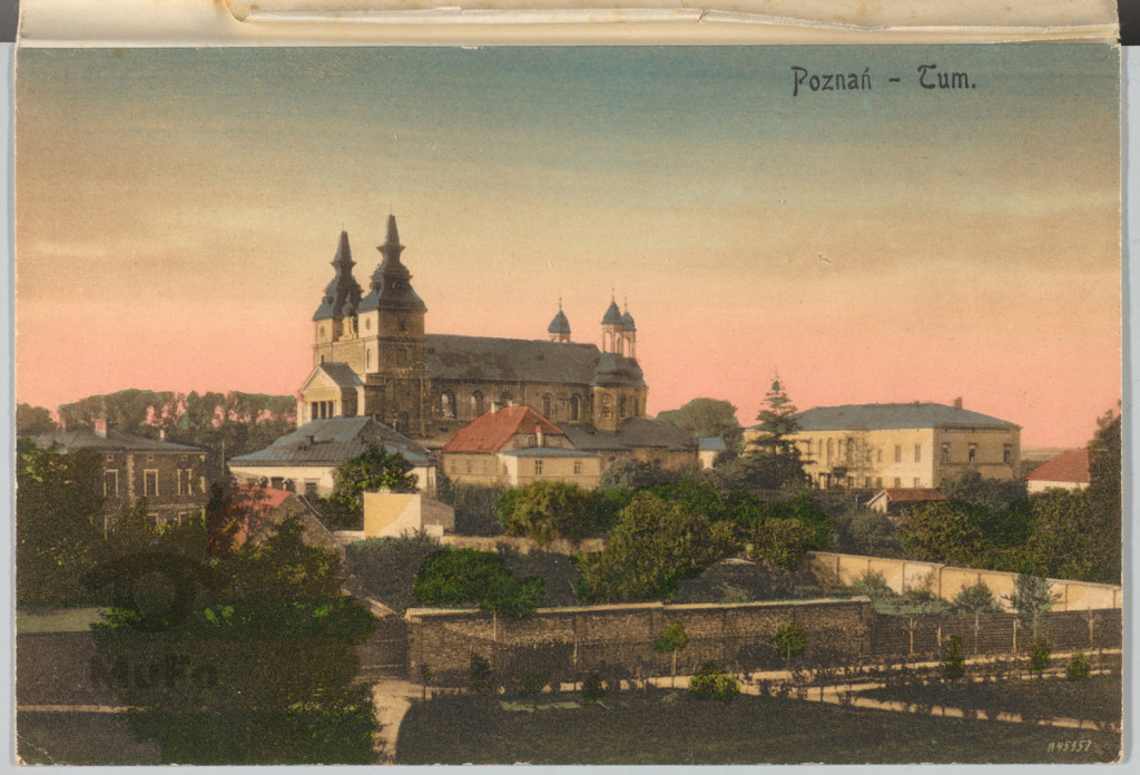 Poznań, Tum (Ostrów Tumski), widok.