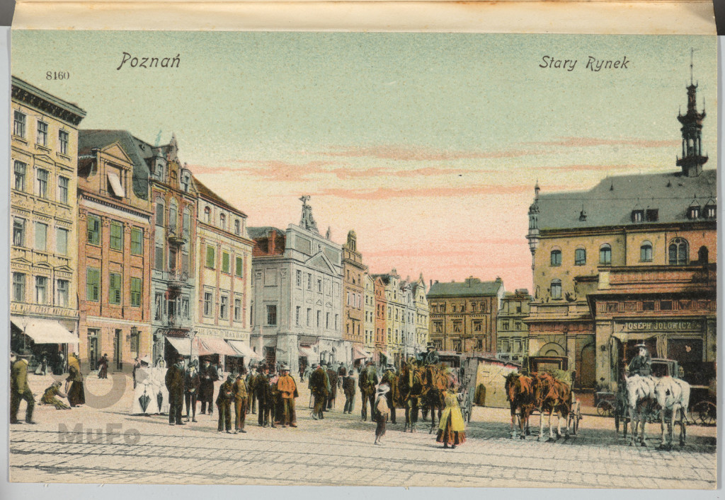 Poznań, Stary Rynek, widok.