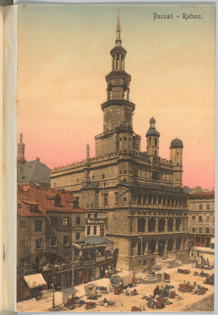 Poznań, Ratusz, Stary Rynek, widok.